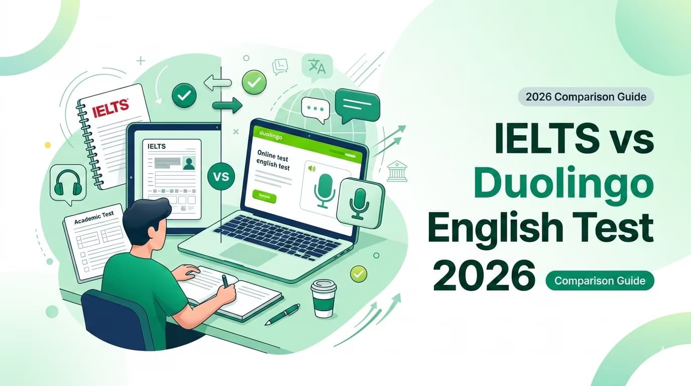 IELTS vs Duolingo English Test 2026 – Which Exam Should You Choose?